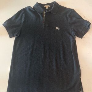 Burberry Dark Charcoal Grey Classic Polo (Authentic)